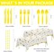 Bee Baby Shower Decorations Tableware - Bee Party Supplies(Yellow)